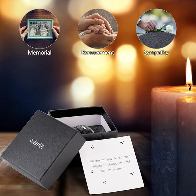 Modern Grief Gift Memorial Gift for Loss of Loved One, Loss of Father, Loss of Mother Remembrance Gifts 40 mm Crystal Ball Rainbow Maker Best for Daily Remembrance