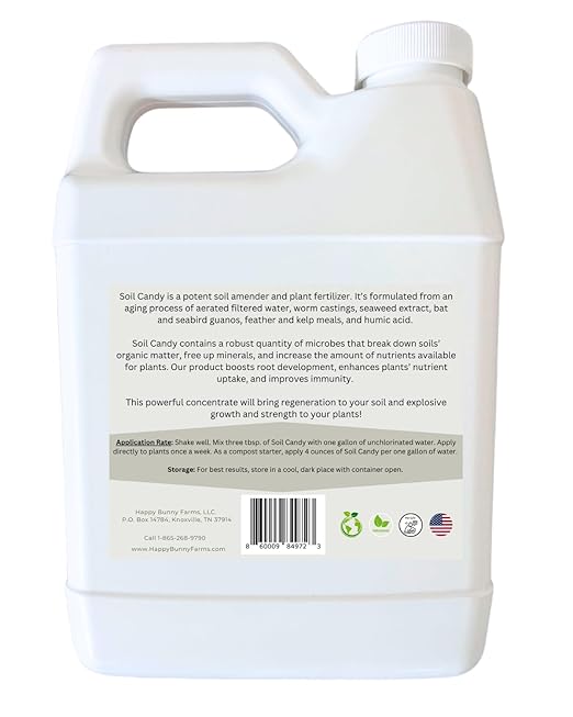 Worm Castings Tea Plant Juice with Bat and Seabird Guanos. Soil Candy, Quart with Added Kelp and Feather Meals and Humic Acid. Soil Restorer - Plant Fertilizer - Compost Starter