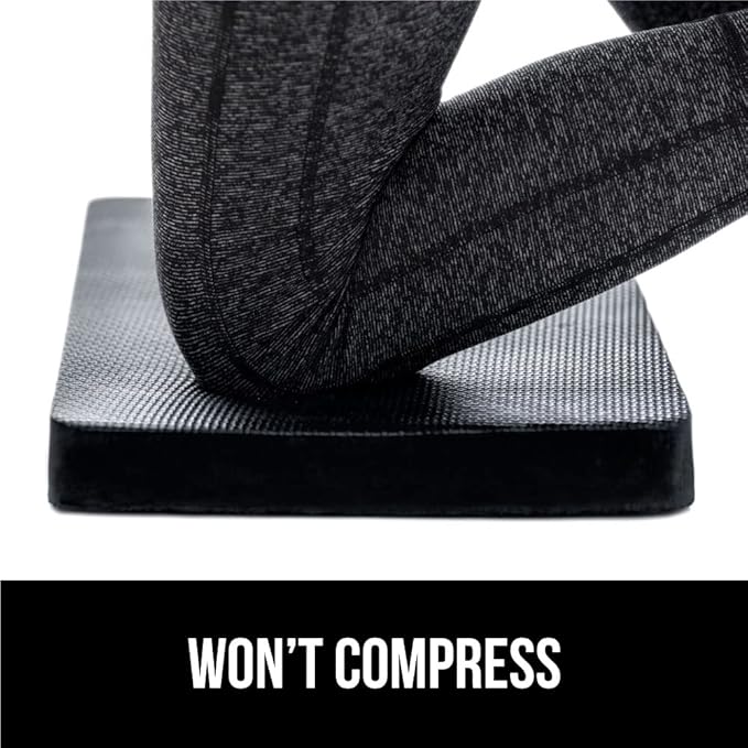 Gorilla Grip Extra Thick Kneeling Pad, Supportive Soft Foam Cushioning for Knee, Water Resistant Construction for Gardening, Bathing Baby, Workout Supplies, Lightweight, Garden Work Gifts