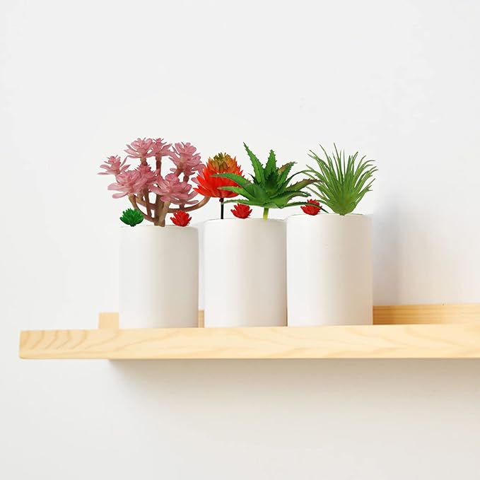 Succulents Plants Artificial, 22pcs Colorful Fake Succulents, Mini Artificial Succulents for DIY Crafting Home Terrarium Floral Wall Garden Arrangement Office Decoration (Unpotted)