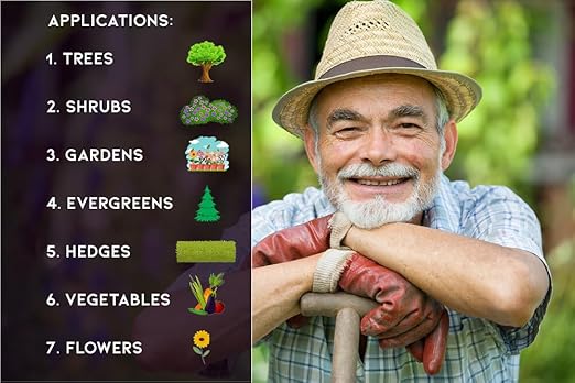 Premium All Purpose Garden Fertilizer (6-6-6) by Gardenera - Elevate Your Plant Care with Expert Nutrition - 2 QUARTS