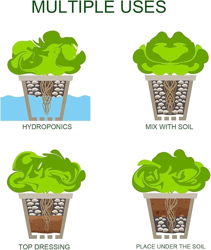 Organic Pumice for Bonsai and Horticultural 100% Natural- (3 gallons, 3/8 inch)