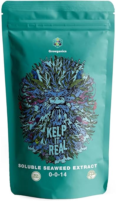 Kelp it Real - Soluble Seaweed Extract - Organic - High Grade Cold Pressed - Natural - Eco Friendly Fertilizer (8oz)