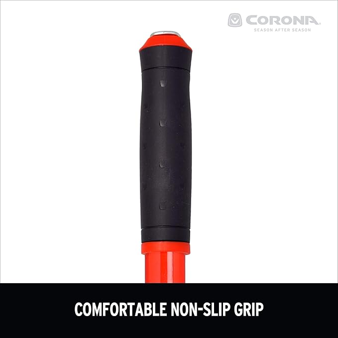 Corona GT 3070 Extendable Handle Cultivator, Red, 18"-32"