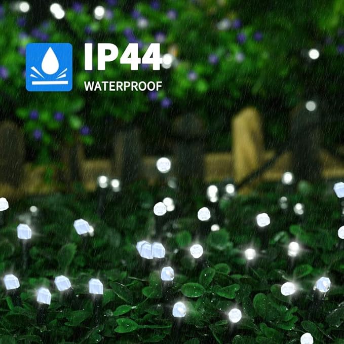 Solar String Lights Outdoor,115 Ft 300 LED Solar Christmas Lights with Remote,8 Modes Waterproof Patio Lights for Christmas Tree Patio Yard Garden Party Decor (White)