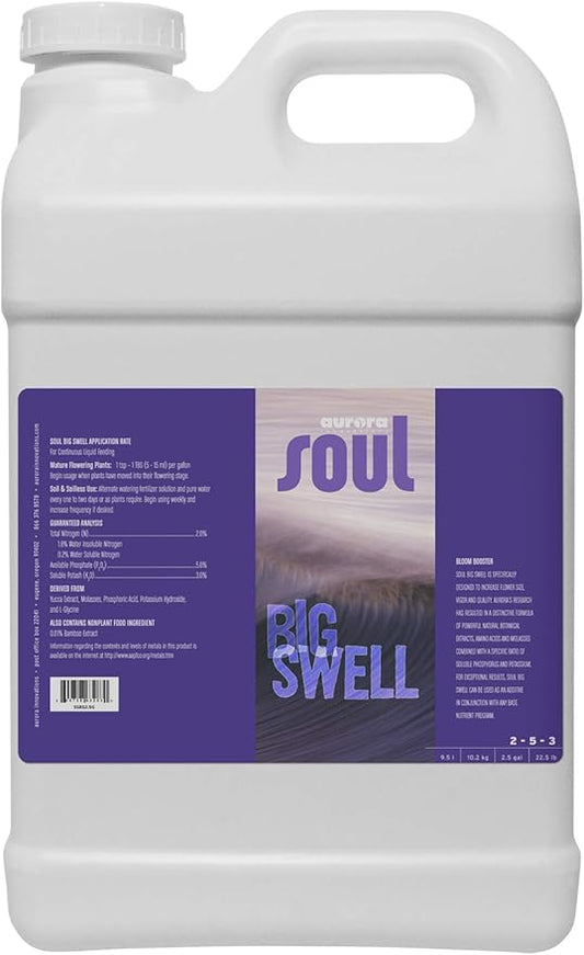 Roots Organics - ROSSBS2.5G Soul Synthetics Big Swell Fertilizer, 2.5-Gallon