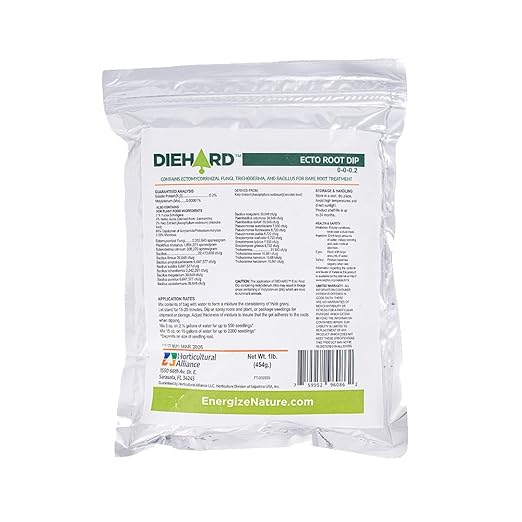 Ecto Root Dip 16 oz. Root Stimulant Plant Rooting Powder Root Stimulator for Plants Starter Root Booster Landscape Forestry Christmas Trees Ecto Mycorrhizae Inoculant Root Enhancer for Plants