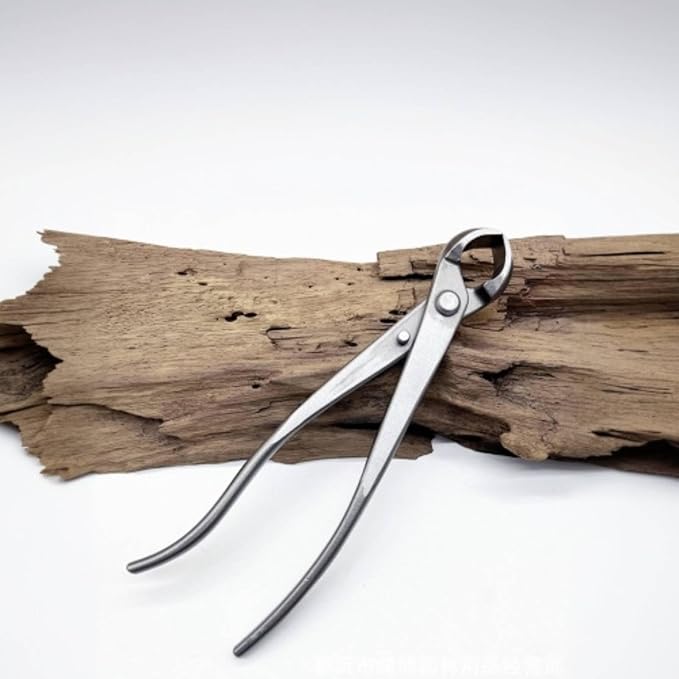 Bonsai Cutters, 8.5inch Concave Cutter Bonsai Tools Stainless Steel Bonsai Tree Knob Cutter Gardening Concave Pruner Tree Branch Cutter Long Reach Bonsai Tools