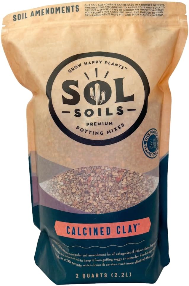 Calcined Clay - 2 Quarts