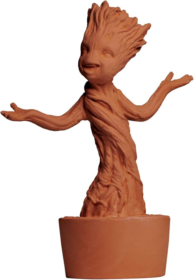 Chia Potted Groot Decorative Pottery Planter, Easy to Do and Fun to Grow, Novelty Gift, Guardians