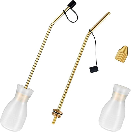 Boao Garden Sprayer Applicator Bulb with Long Copper Tube for Organic Gardening Agricultural Supplies and Control Accessories(Simple Style,2 Packs)