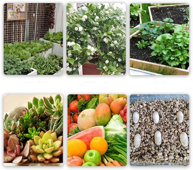 10QT Organic Vermiculite Granules for Plants and Gardening