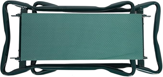 Garden Kneeler and Seat Heavy Duty Gardening Bench Stool with Tool Pouch, Eva Soft Foam Pad for Kneeling and Seating, Lightweight Frame