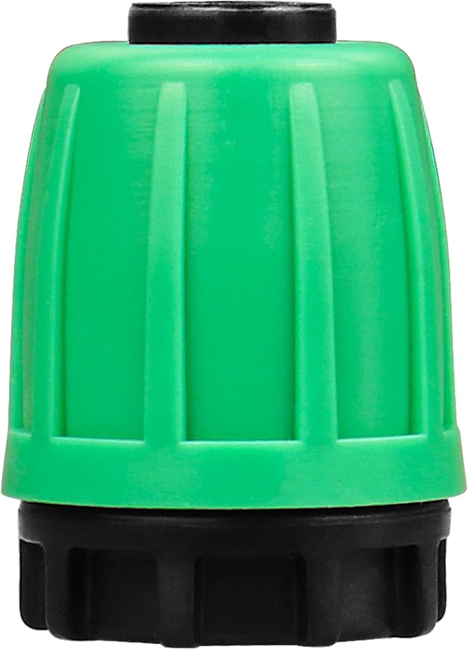 Drip Irrigation Fittings for 1/2 inch Tubing (0.60"-0.63" OD), 16 Pieces Barbed Locked End Plug Connectors, End Caps Drip Line Nuts Connectors for Drip Irrigation Hose (13mm ID)