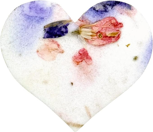 50 pcs Small Pink and Purple Hearts – Plantable Seed Paper for Weddings, Gifts, and Life Events (#56s)