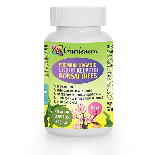 Bonsai Health Boost - 8 oz - Concentrated Kelp & Seaweed Extract for Strong and Healthy Bonsai