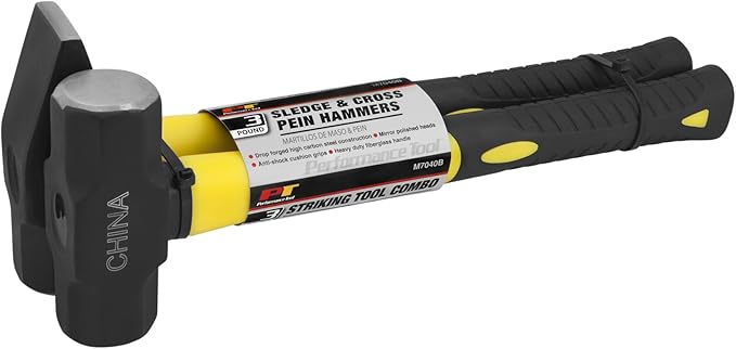 Performance Tool M7040B 3-Pound Cross Pein and 3-Pound Sledge Combination