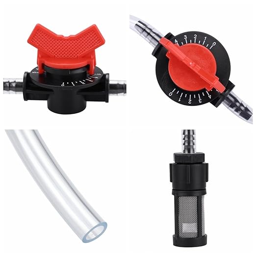 Fertilizer Injector, Garden Irrigation Device Garden Supplies Device Kit G3/4 Fertilizer Injector+Switch+Filter+Water Tube