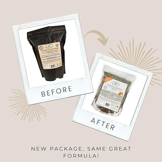 Soil Conditioner and Fertilizer Pellets, Fertile Ground. 3-3-3 NPK. Rabbit Manure with Worm Castings and Chicken Manure. 3.5lb Bag.