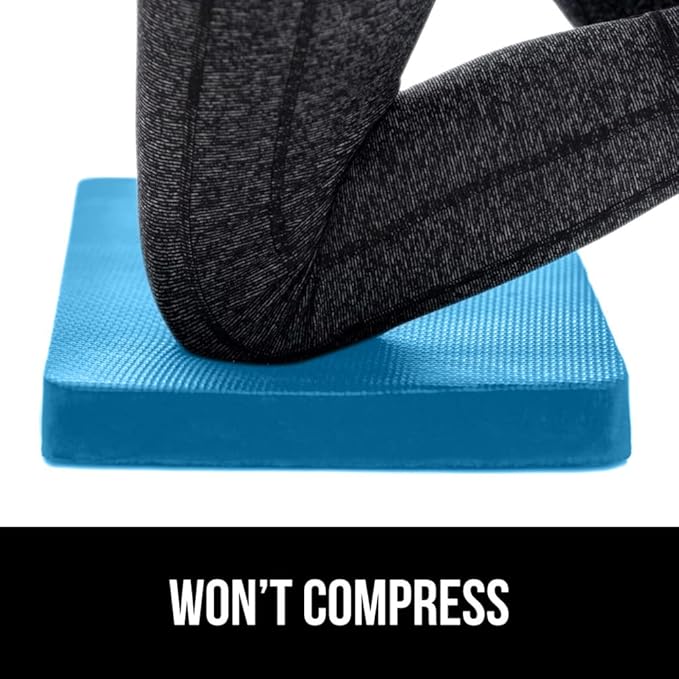 Gorilla Grip Extra Thick Kneeling Pad, Supportive Soft Foam Cushioning for Knee, Water Resistant Construction for Gardening, Bathing Baby, Workout Supplies, Lightweight, Garden Work Gifts