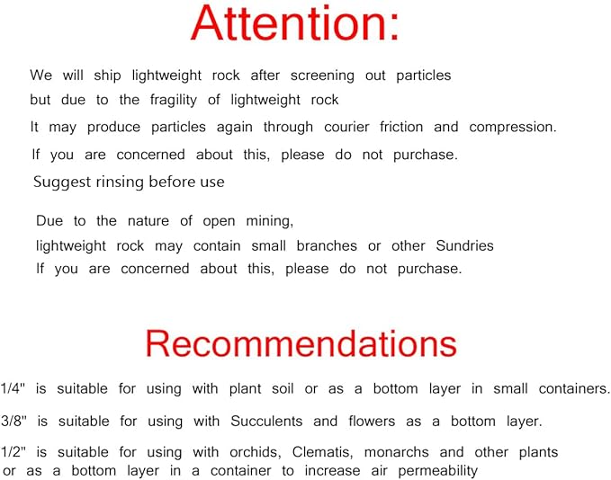 Horticultural Pumice for Plants Professional Sifted (20QT, 1/2 inch)