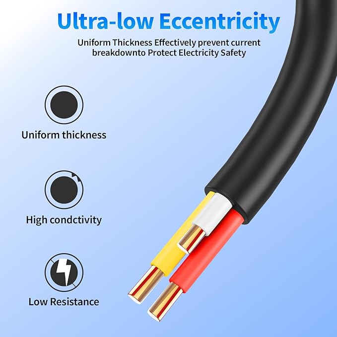 18/3 Solid Sprinkler System Wire 150ft, 18 Gauge Irrigation Wires PVC Jacket Sprinkler Cable for Underground Irrigation Valves Field Central Control System