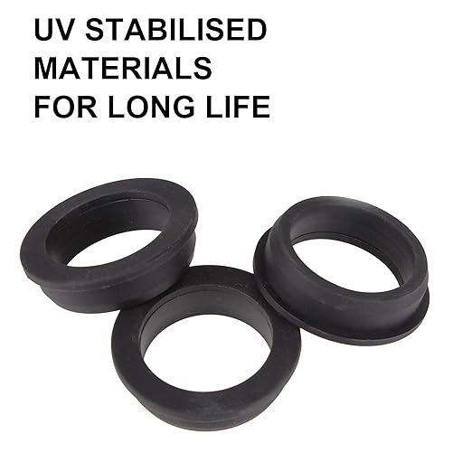 3 Inch Drill Hole, 2-1/2 Inch ID Silicone Rubber Grommets for Wiring, Large Top Hat Grommets for Tubes Wires Cables, L-Shape O-Ring Seal Hose Gasket in Hydroponic&Irrigation Systems, 2 Pack