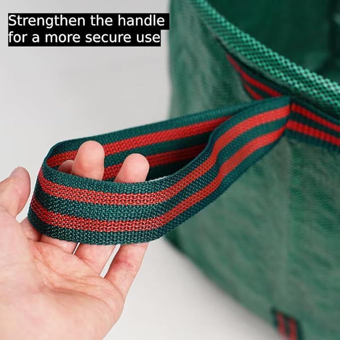 72 Gallon Yard Lawn Garden Bags, Large Standable Leaf Bags,Outdoor Garbage Can - Collapsible Trash Can for Parties, Yard Waste, or Laundry - Camping Accessories