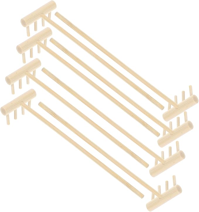 EXCEART 24 Pcs Mini Rake Miniature Rake Mini Sand Garden Rake Meditation Sand Zen Garden Tools Zen Sand Rake Mini Garden Rakes Garden Tools for Kids Sand Tray Child Bamboo Smooth Toolkit