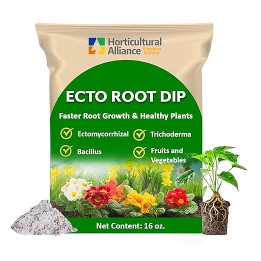 Ecto Root Dip 16 oz. Root Stimulant Plant Rooting Powder Root Stimulator for Plants Starter Root Booster Landscape Forestry Christmas Trees Ecto Mycorrhizae Inoculant Root Enhancer for Plants