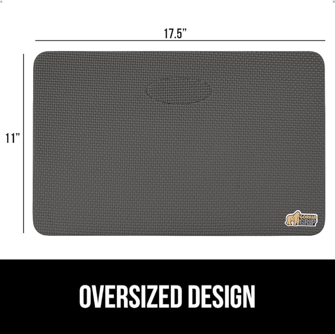 Gorilla Grip Extra Thick Kneeling Pad, Supportive Soft Foam Cushioning for Knee, Water Resistant Construction for Gardening, Bathing Baby, Workout Supplies, Lightweight, Garden Work Gifts