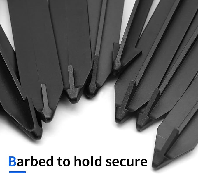 100PCS 1/2 Inch Irrigation Tubing Hold Down Anchor Stakes Irrigation Drip Support Hold Stakes Irrigation Tubing Stakes Drip Irrigation Stakes 3/4 x 4.33 Inch Drip Tubing Greenhouse, Garden