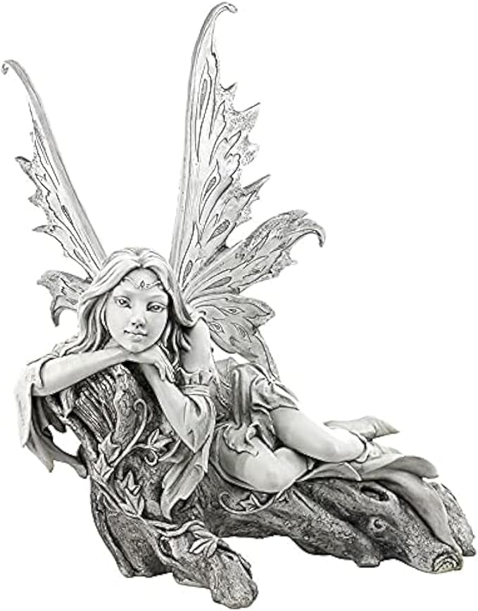 Design Toscano Pause to Ponder Fairy Garden Statue