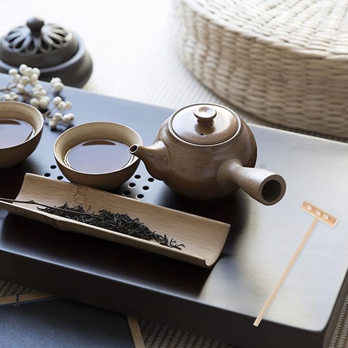 EXCEART 80 Pcs Mini Rake Meditating Sand Zen Hand Decor Zen Garden Accessories Mini Zen Sand Rakes Zen Garden Tools Mini Sand Rake Mini Desktop Rake Wood Child Bamboo Adjustable Toolkit