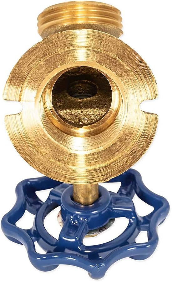 Eastman Brass Irrigation Sillcock Valve, 3/4 Inch FIP x 3/4 Inch MHT Connection, Brass Plumbing Fitting, 20223