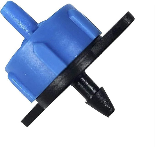 (50-PACK) - 2 Gallons Per Hour Pressure Compensating Drip Emitters - Premium Drippers for Drip Irrigation (2 Gallons Per Hour)