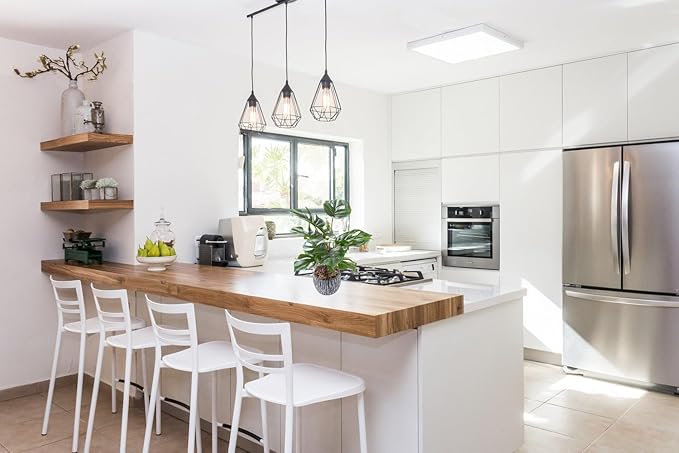 AlphaAcc 12" Faux Monstera Plant Tropical Greenery Small Fake Deliciosa Plants in Black Rustic Pot for Bathroom Kitchen Livingroom Nightstand Office Artificial Plants Decor