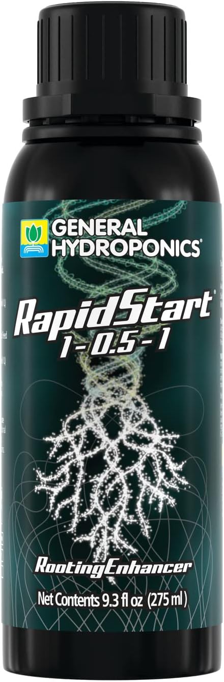 General Hydroponics RapidStart, Plant Food, 1-0.5-1, 275 mL.