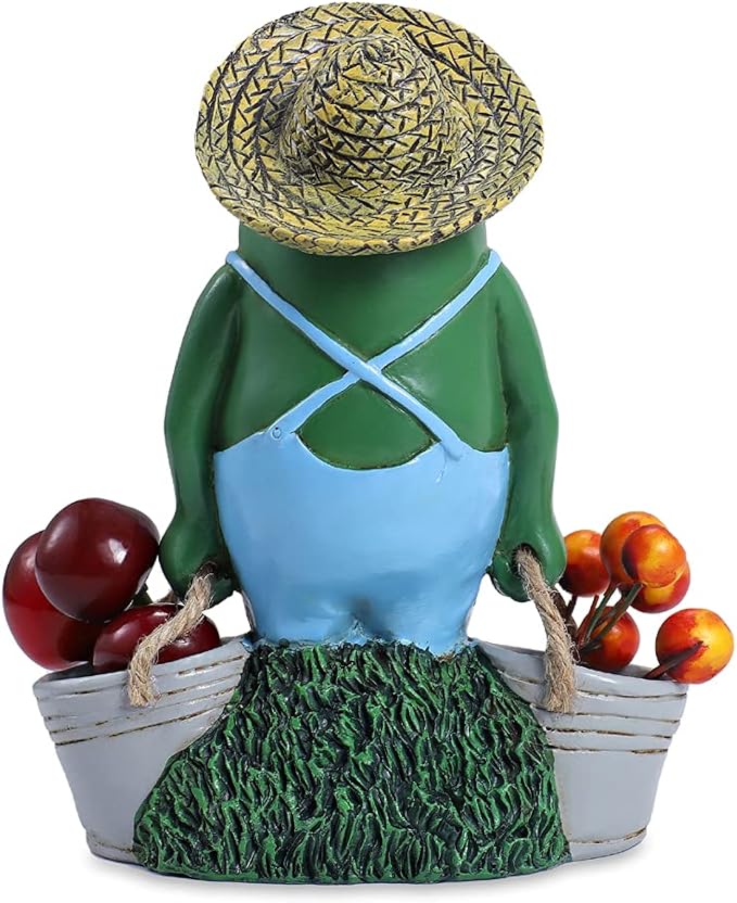 Frog Garden Decor, Frogs Garden Statue for Yard, Garden, Indoor Outdoor Decoration and Housewarming Gift
