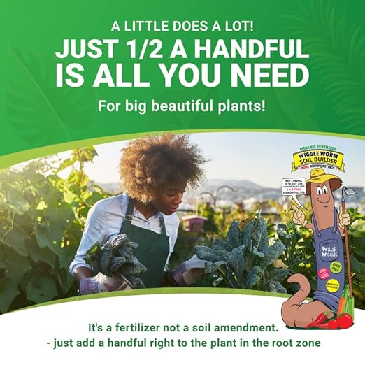 100% Pure Organic Worm Castings Fertilizer, 30-Pounds (4 Pack) - Improves Soil Fertility and Aeration for Houseplants, Vegetables, Gardens, and More – OMRI-Listed and Mineral-Dense