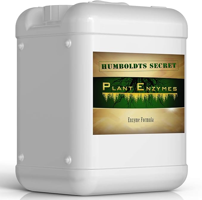 Best Plant and Root Enzymes - Humboldts Secret Plant Enzymes - 7,000 Active Units of Enzyme per Milliliter. (5 Gallon)