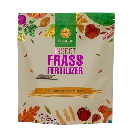 Insect Frass Fertilizer for Soil Amendment, All-Purpose Organic House Plant Food and Fertilizer- 3 Pound