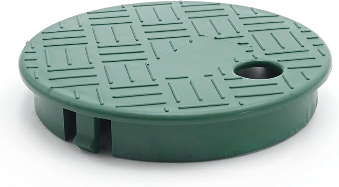 2/4 Pcs ID 5.5" OD 6" Valve Box Cover Lid for Sprinkler Irrigation System (6 inch 4 PCS)