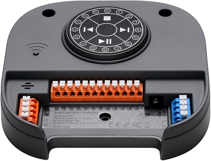 Haozee WiFi Smart Sprinkler Controller,16-Zone Smart Irrigation Controller,Support 2.4G & 5G,App Enabled Automated Water Scheduling, Alexa Compatible