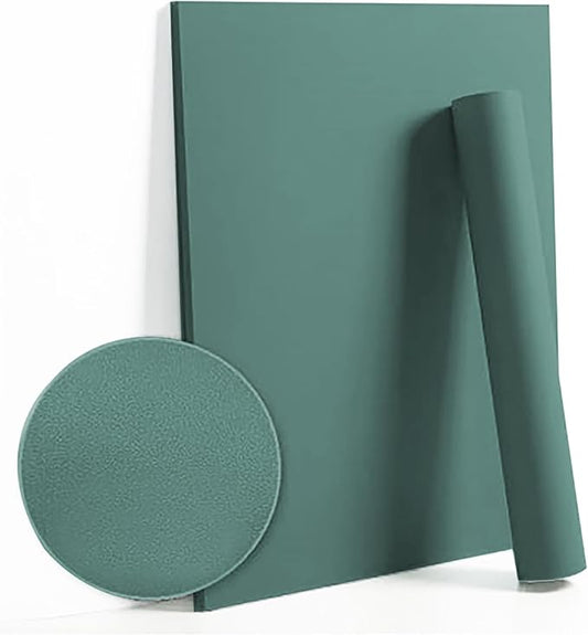 Dimoon 236''x17.7'' Blue Peel and Stick Wallpaper Contact Paper Modern Self Adhesive Wall Paper Removable Renter Friendly Textured Solid Color Shelf Cabinet Vinyl Roll (236''x17.7'',Sapphire Blue)