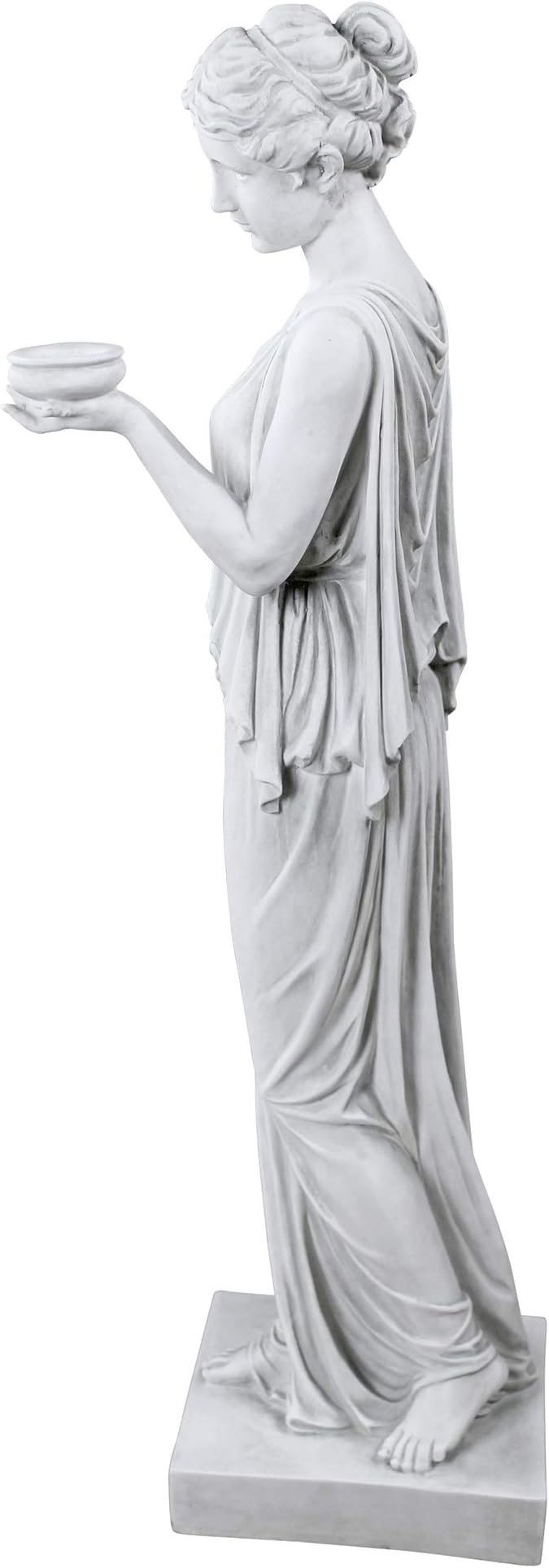 Design Toscano KY71304 Hebe of Youth Garden Statue, Large, Antique Stone