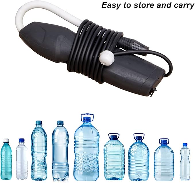 Electric Sprayer, 500mAh Battery Powered Garden Sprayer, Bendable Adjustable Nozzle Garden Sprayer, Comfort Handle with 6.6ft Tube, Automatic Handheld Gardening Tools for Watering