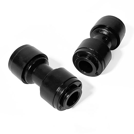 30 Pack Quick Connect 1/4" Drip Irrigation Coupling Connectors, Universal Straights Fitting for 1/4 Inch Irrigation Tubing, Leak Free Fittings for Sprinkler or Drip Irrigation System
