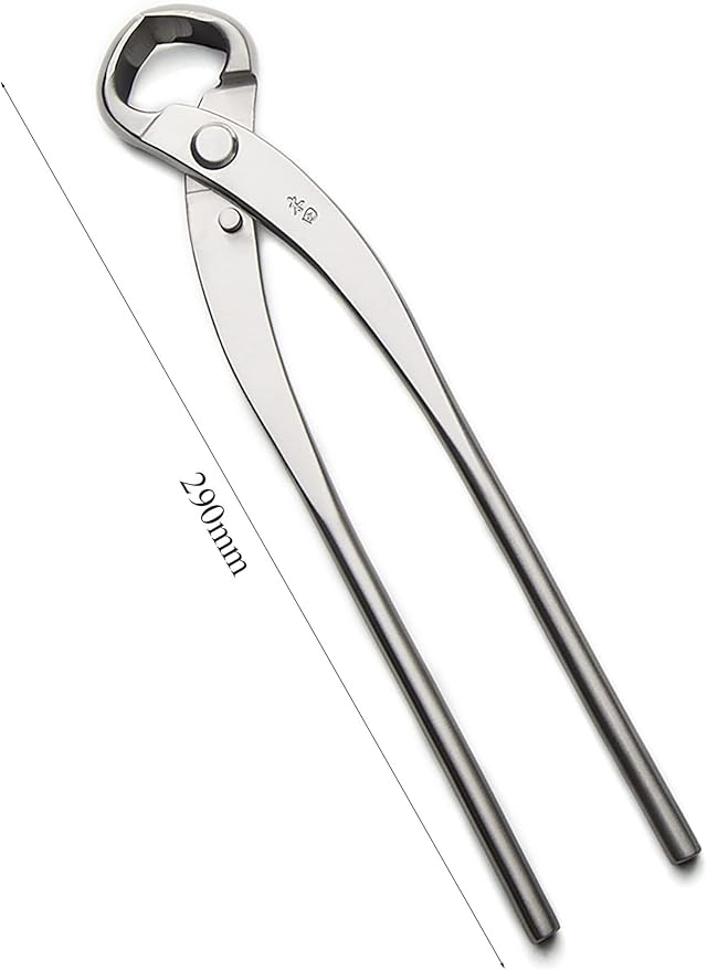 Bonsai Knob Cutter Round Edge Cutter Professional Grade Branch Cutter Alloy Steel Bonsai Tools Equip With Tool Bag (MT-KC-290)