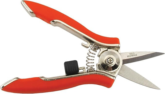 Dramm 18021 Stainless Steel Compact Shear, Red